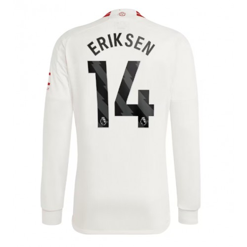 Fotballdrakt Herre Manchester United Christian Eriksen #14 Tredjedrakt 2023-24 Langermet